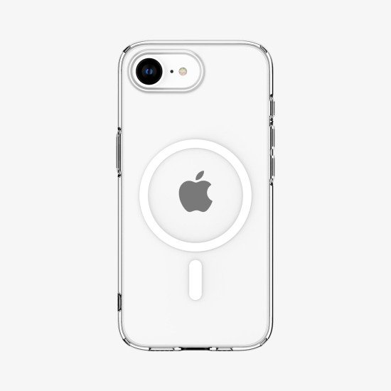 Spigen Liquid Crystal (MagFit) coque de protection pour téléphones portables 15,5 cm (6.1") Housse Transparent, Blanc Spigen Liquid Crystal (MagFit) coque de protection pour téléphones portables 15,5 cm (6.1") Housse Transparent, Blanc