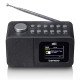 Lenco CR-625BK Portable Analogique et numérique Noir