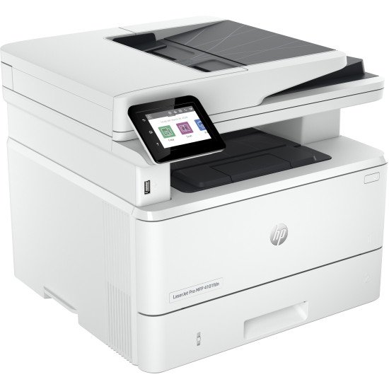 HP LaserJet Pro Imprimante MFP 4102dw, Noir et blanc, Imprimante pour Petites/moyennes entreprises, Impression, copie, numérisation, Sans fil; Éligibilité Instant Ink; Imprimer depuis un téléphone ou une tablette; Chargeur automatique de documents; Impres