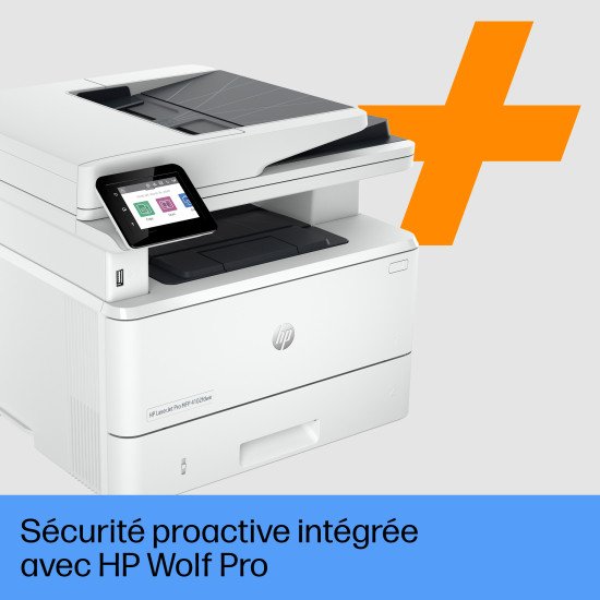 HP LaserJet Pro Imprimante HP MFP 4102fdwe, Noir et blanc HP LaserJet Pro Imprimante HP MFP 4102fdwe, Noir et blanc