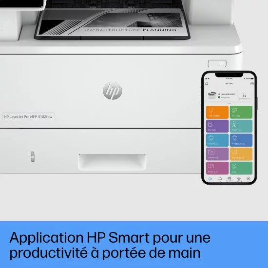 IMPRIMANTE LASER NOIR ET BLANC - HP LaserJet Pro MFP M428dw 