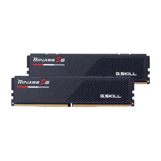 G.Skill Ripjaws S5 / F5-6000J3040F16GX2-RS5K module de mémoire 32 Go 2 x 16 Go DDR5 3000 MHz G.Skill Ripjaws S5 / F5-6000J3040F16GX2-RS5K module de mémoire 32 Go 2 x 16 Go DDR5 3000 MHz