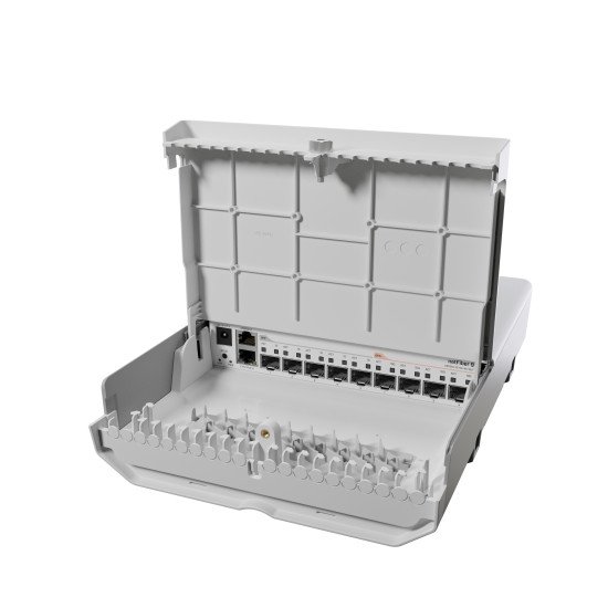 Mikrotik netFiber 9 Gigabit Ethernet (10/100/1000) Connexion Ethernet POE Blanc Mikrotik netFiber 9 Gigabit Ethernet (10/100/1000) Connexion Ethernet POE Blanc