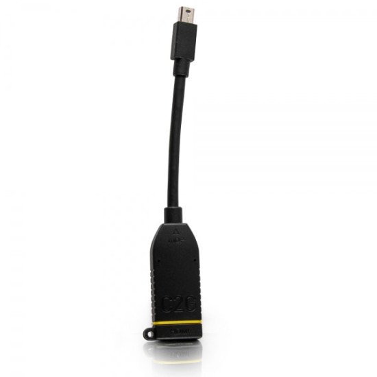 C2G Boucle d'adaptateurs dongle 4K HDMI® universelle avec Mini DisplayPort™, DisplayPort et USB-C® à code couleur