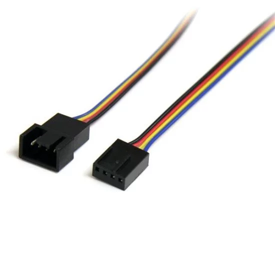 StarTech.com Câble d'extension d'alimentation pour ventilateur 4 broches 30 cm - M/F StarTech.com Câble d'extension d'alimentation pour ventilateur 4 broches 30 cm - M/F