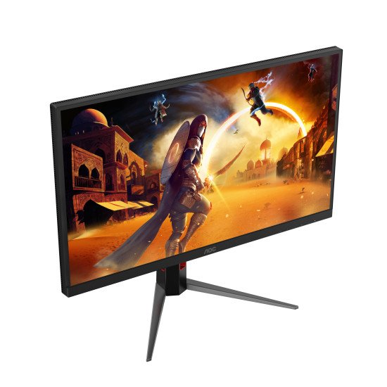 AOC G4 U27G4XM écran PC 68,6 cm (27") 3840 x 2160 pixels 4K Ultra HD LED Noir, Rouge