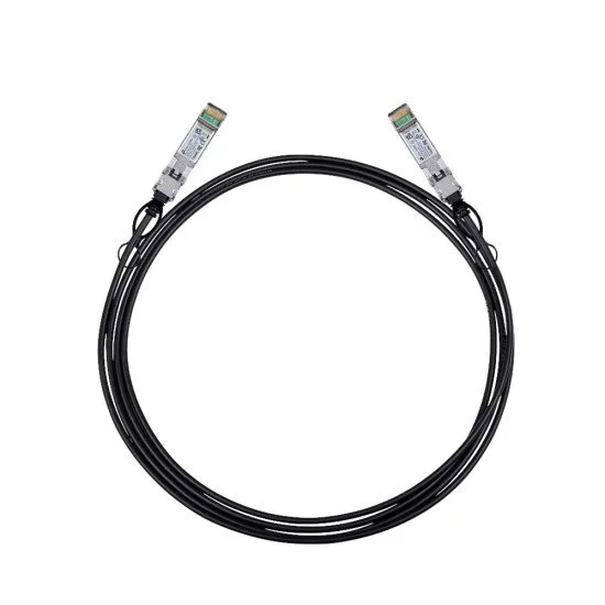 TP-Link Omada SM5220-3M câble InfiniBand et à fibres optiques SFP+ DAC Noir TP-Link Omada SM5220-3M câble InfiniBand et à fibres optiques SFP+ DAC Noir
