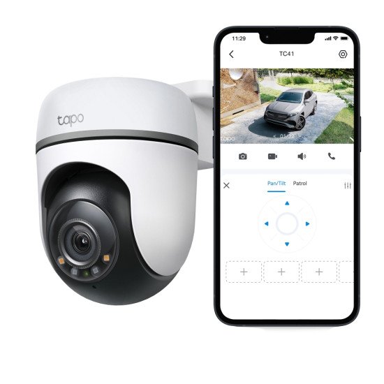 TP-Link Tapo TC41 V2 Sphérique Caméra de sécurité IP Intérieure et extérieure 2304 x 1296 pixels Plafond/Mur/Poteau