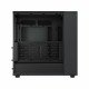 Fractal Design FD-C-NOR1X-01 unité centrale Midi Tower Noir, Charbon de bois