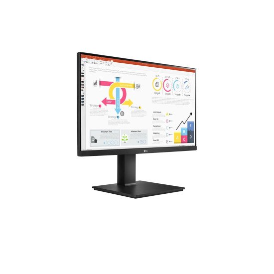 LG 24QP750P-B écran PC 60,5 cm (23.8") 2560 x 1440 pixels Quad HD LED Noir