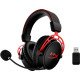 HyperX Casque gaming sans fil Cloud Alpha (noir-rouge)