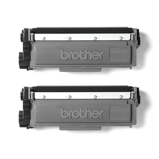 Brother TN-2320TWIN Cartouche de toner 1 pièce(s) Original Noir