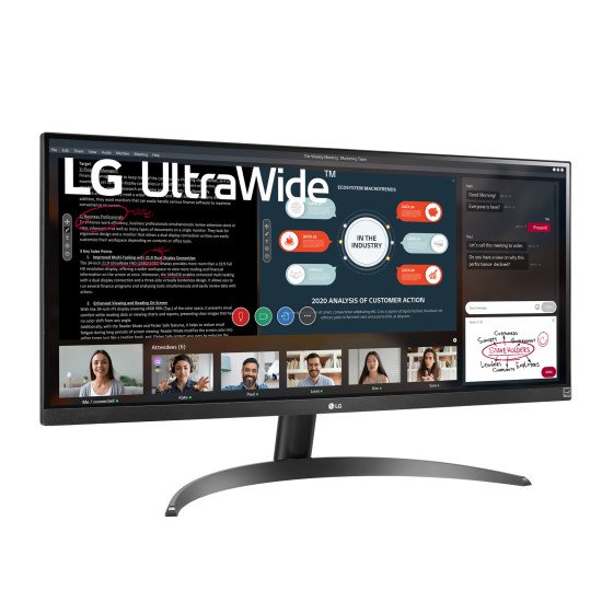 LG 29WP500-B 73,7 cm (29") 2560 x 1080 pixels Full HD Ultra large LED Noir