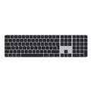 Apple Magic clavier Universel USB + Bluetooth QWERTY Néerlandais Noir