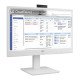 LG 24CR671N-2P.AEU PC tout en un/station de travail Intel® Pentium® N6005 60,5 cm (23.8") 1920 x 1080 pixels All-in-One thin client 8 Go DDR4-SDRAM 256 Go SSD Blanc