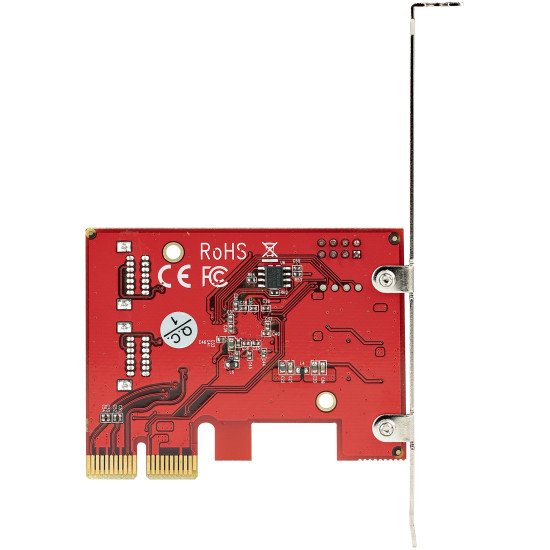 StarTech.com Carte PCI Express SATA 4 ports - Carte Contrôleur PCIe SATA - 6Gbps - ASM1166 Non-Raid - Convertisseur PCI Express 3.0 vers SATA - Connecteurs SATA Empilés - Carte d'Extension SATA