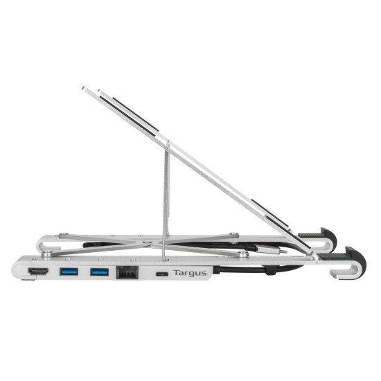 Targus AWU100005GL Support de livres 39,6 cm (15.6") Supports de Notebook Argent