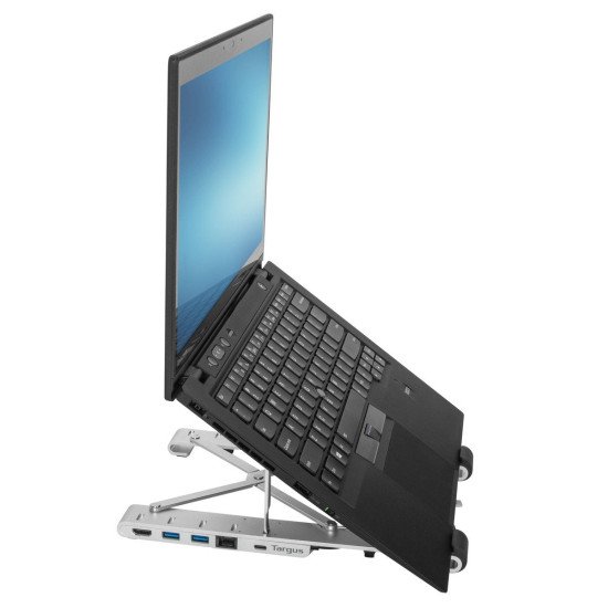 Targus AWU100005GL Support de livres 39,6 cm (15.6") Supports de Notebook Argent