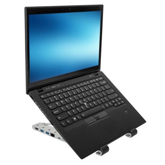 Targus AWU100005GL Support de livres 39,6 cm (15.6") Supports de Notebook Argent