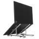 Targus AWU100005GL Support de livres 39,6 cm (15.6") Supports de Notebook Argent