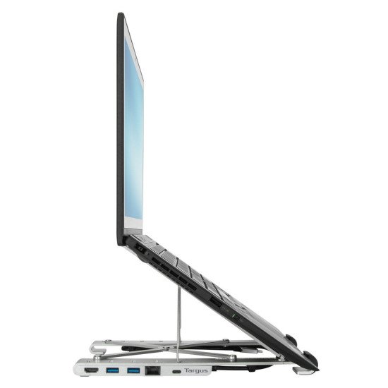 Targus AWU100005GL Support de livres 39,6 cm (15.6") Supports de Notebook Argent