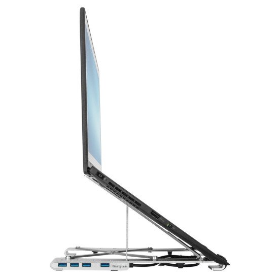 Targus AWU100205GL Support de livres 39,6 cm (15.6") Supports de Notebook Argent