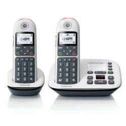 Motorola CD5011 Smartphone Identification de l'appelant Noir, Blanc