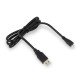 ACT AC3000 câble USB 1 m USB 2.0 USB A Micro-USB B Noir