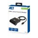 ACT AC6020 lecteur de cartes à puce Intérieure USB 2.0 Noir