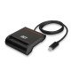 ACT AC6020 lecteur de cartes à puce Intérieure USB 2.0 Noir