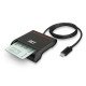 ACT AC6020 lecteur de cartes à puce Intérieure USB 2.0 Noir