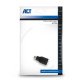 ACT AC7355 changeur de genre de câble USB-A USB-C Noir