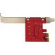 StarTech.com Carte PCI Express SATA 2 ports - Carte Contrôleur PCIe SATA - 6Gbps - ASM1166 SATA-Raid - Convertisseur PCI Express 2.0 vers SATA - Connecteurs SATA Empilés - Carte d'Extension SATA