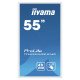 iiyama ProLite TF5539UHSC-W1AG moniteur à écran tactile 139,7 cm (55") 3840 x 2160 pixels Plusieurs pressions Multi-utilisateur Blanc