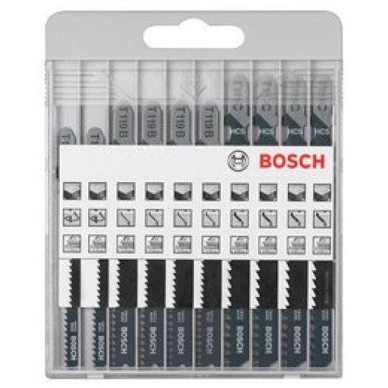 Bosch 2 607 010 629 Lame de scie sauteuse, à chantourner et sabre