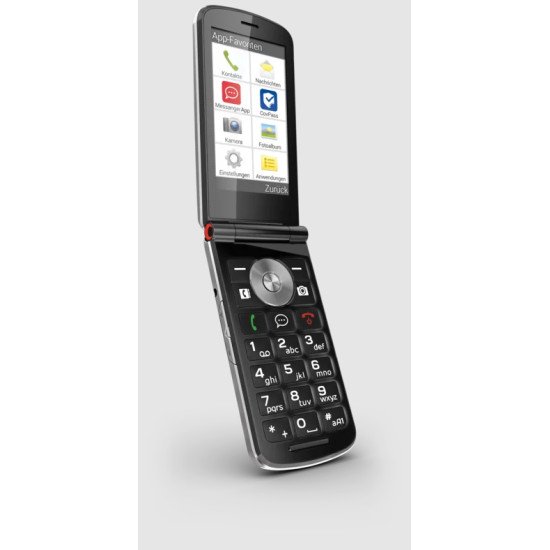 Emporia TOUCHsmart.2 8,25 cm (3.25") 127 g Noir Téléphone numérique