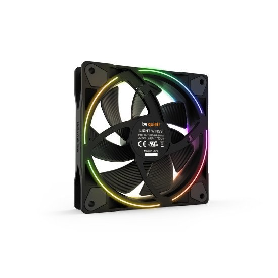 be quiet! Light Wings | 120mm PWM Boitier PC Ventilateur 12 cm Noir 1 pièce(s)