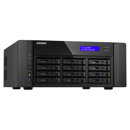 QNAP TS-h1290FX NAS Tower Ethernet/LAN Noir 7232P