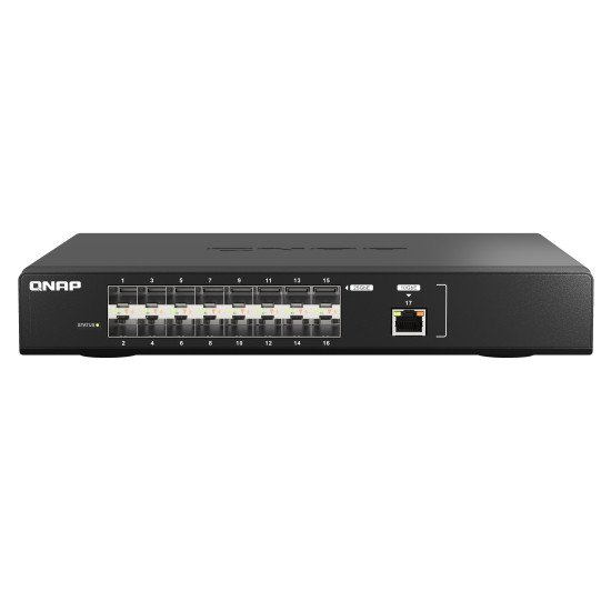 QNAP QSW-M5216-1T commutateur réseau Géré L2 10G Ethernet (100/1000/10000) Noir