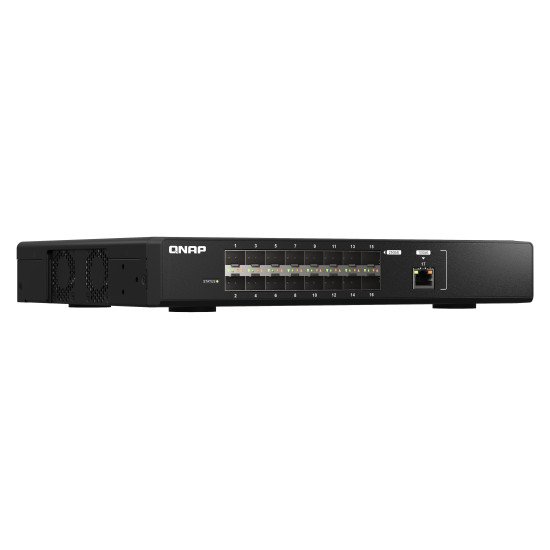 QNAP QSW-M5216-1T commutateur réseau Géré L2 10G Ethernet (100/1000/10000) Noir