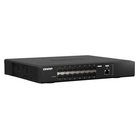 QNAP QSW-M5216-1T commutateur réseau Géré L2 10G Ethernet (100/1000/10000) Noir QNAP QSW-M5216-1T commutateur réseau Géré L2 10G Ethernet (100/1000/10000) Noir