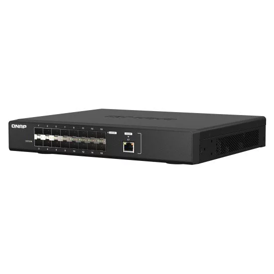QNAP QSW-M5216-1T commutateur réseau Géré L2 10G Ethernet (100/1000/10000) Noir QNAP QSW-M5216-1T commutateur réseau Géré L2 10G Ethernet (100/1000/10000) Noir