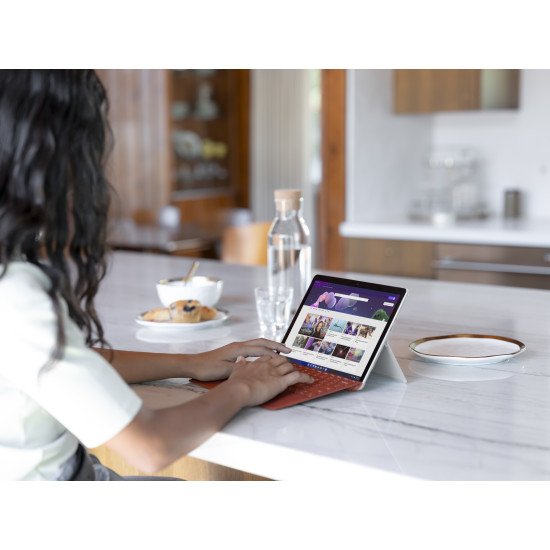 Microsoft Surface Go 3 Business 4G LTE 128 Go 26,7 cm (10.5") Intel® Core™ i3 8 Go Wi-Fi 6 (802.11ax) Windows 11 Pro Platine