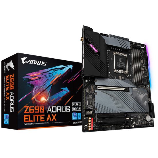 Gigabyte Z690 AORUS ELITE AX carte mère Intel Z690 Express LGA 1700 ATX