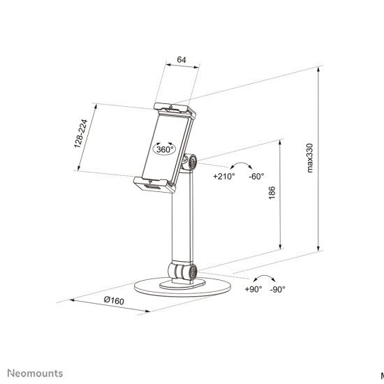 Neomounts by Newstar Support de tablette