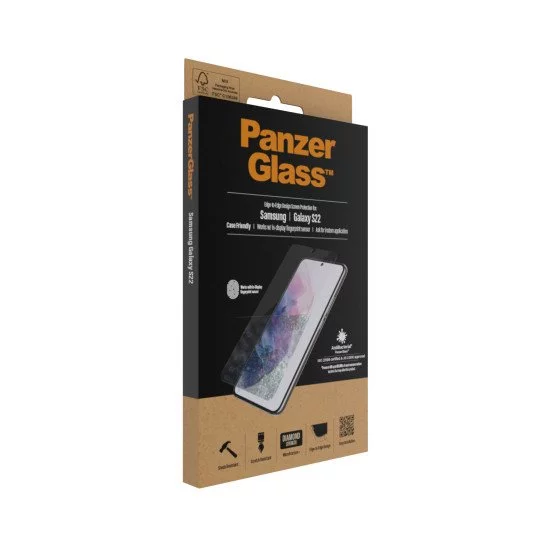 PanzerGlass 7293 écran et protection arrière de téléphones portables Protection d'écran transparent Samsung 1 pièce(s) PanzerGlass 7293 écran et protection arrière de téléphones portables Protection d'écran transparent Samsung 1 pièce(s)