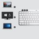 Logitech Mx Keys Mini For Business clavier RF sans fil + Bluetooth QWERTY Anglais Gris