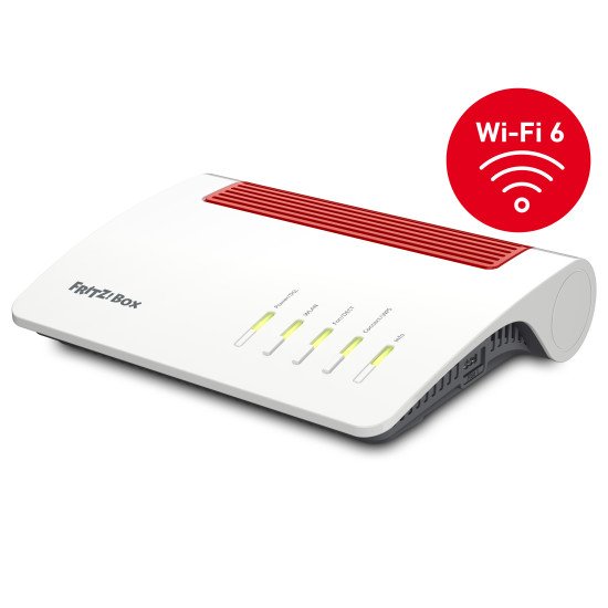 FRITZ!Box 7590 AX routeur sans fil Gigabit Ethernet Bi-bande (2,4 GHz / 5 GHz) Blanc