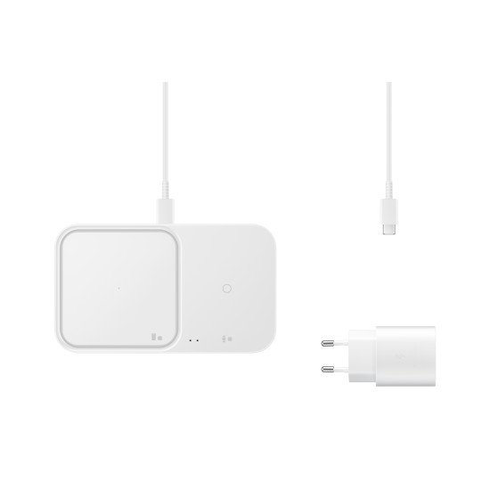 Samsung EP-P5400 Écouteurs, Smartphone, Smartwatch Blanc USB Recharge sans fil Intérieure