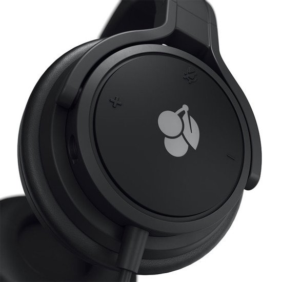 CHERRY JA-2200 Casque Avec fil Arceau Jouer Noir